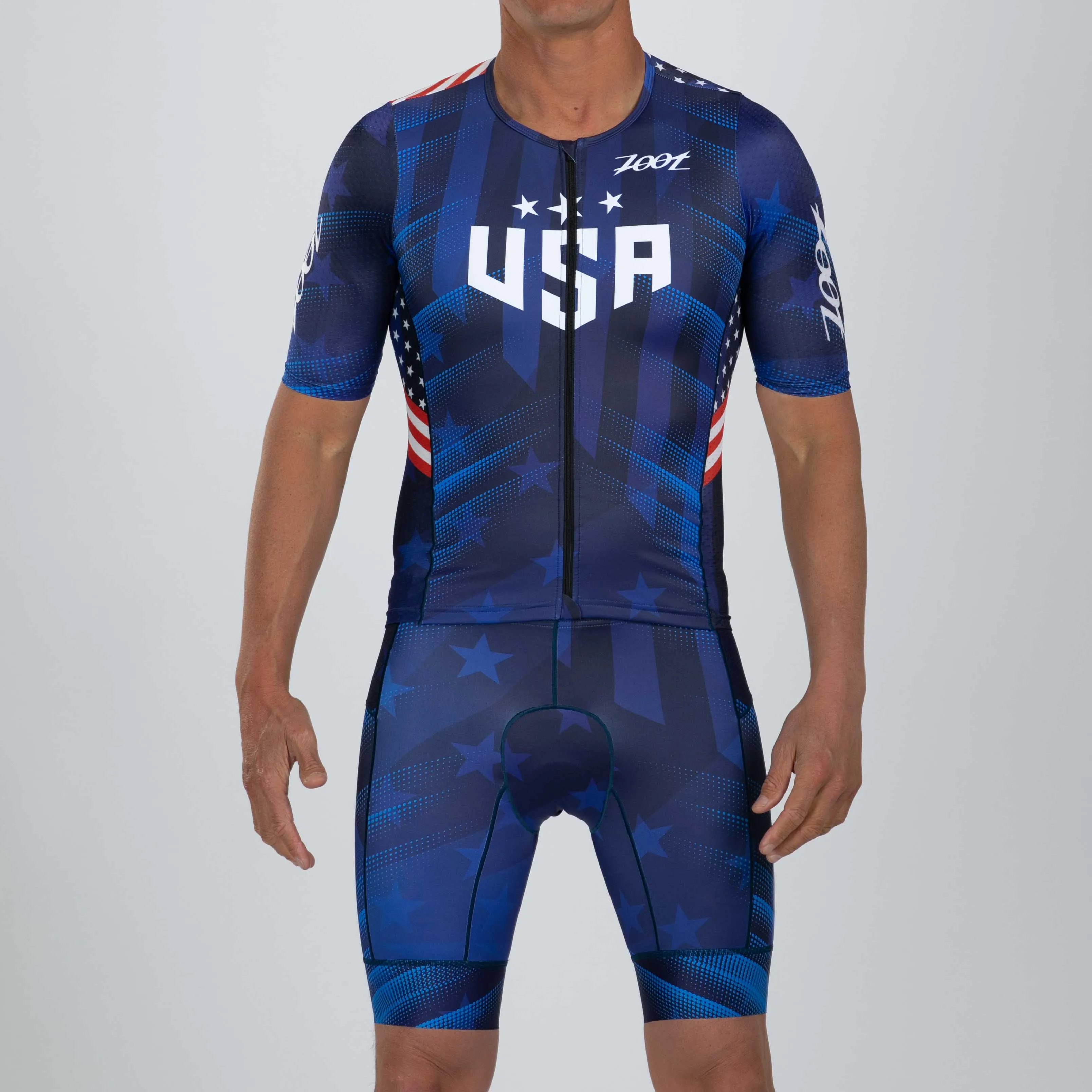 Men's Ltd Tri Aero Jersey  - RWB