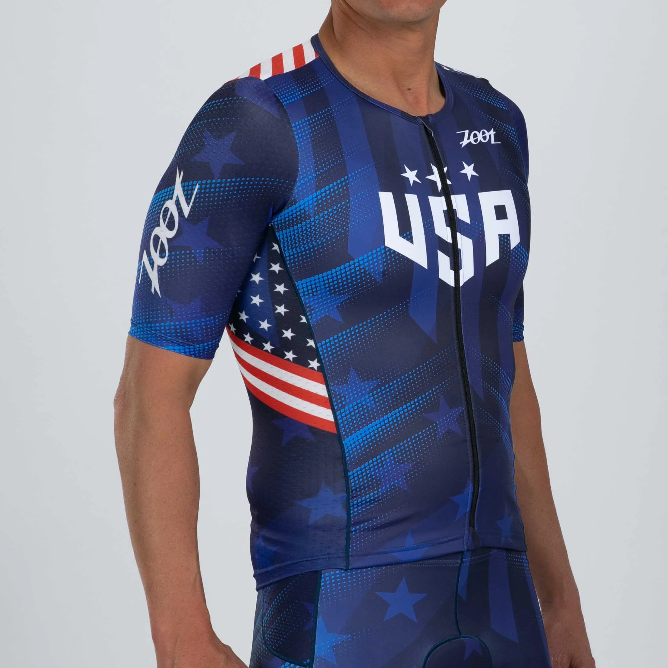 Men's Ltd Tri Aero Jersey  - RWB