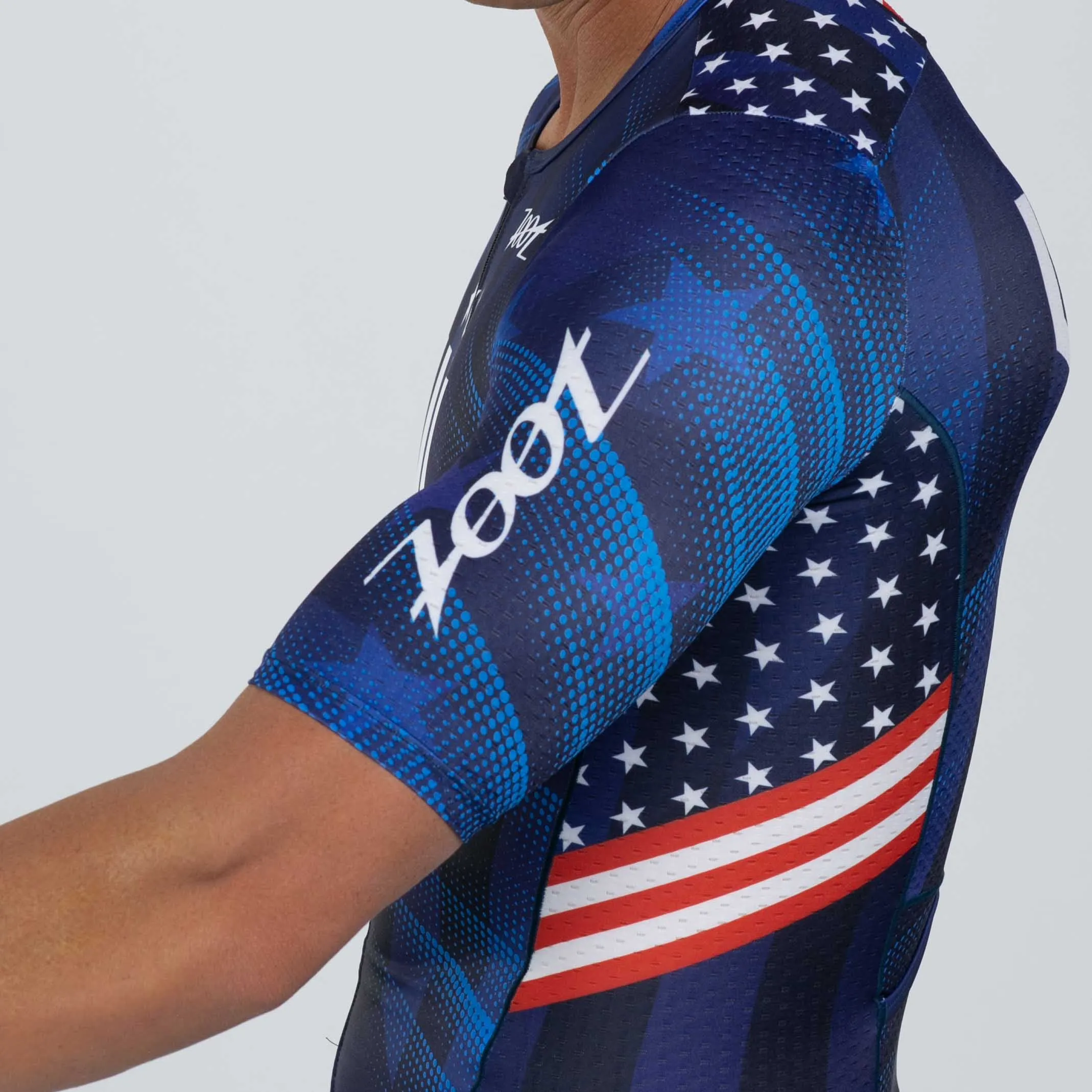 Men's Ltd Tri Aero Jersey  - RWB