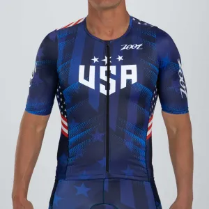 Men's Ltd Tri Aero Jersey  - RWB