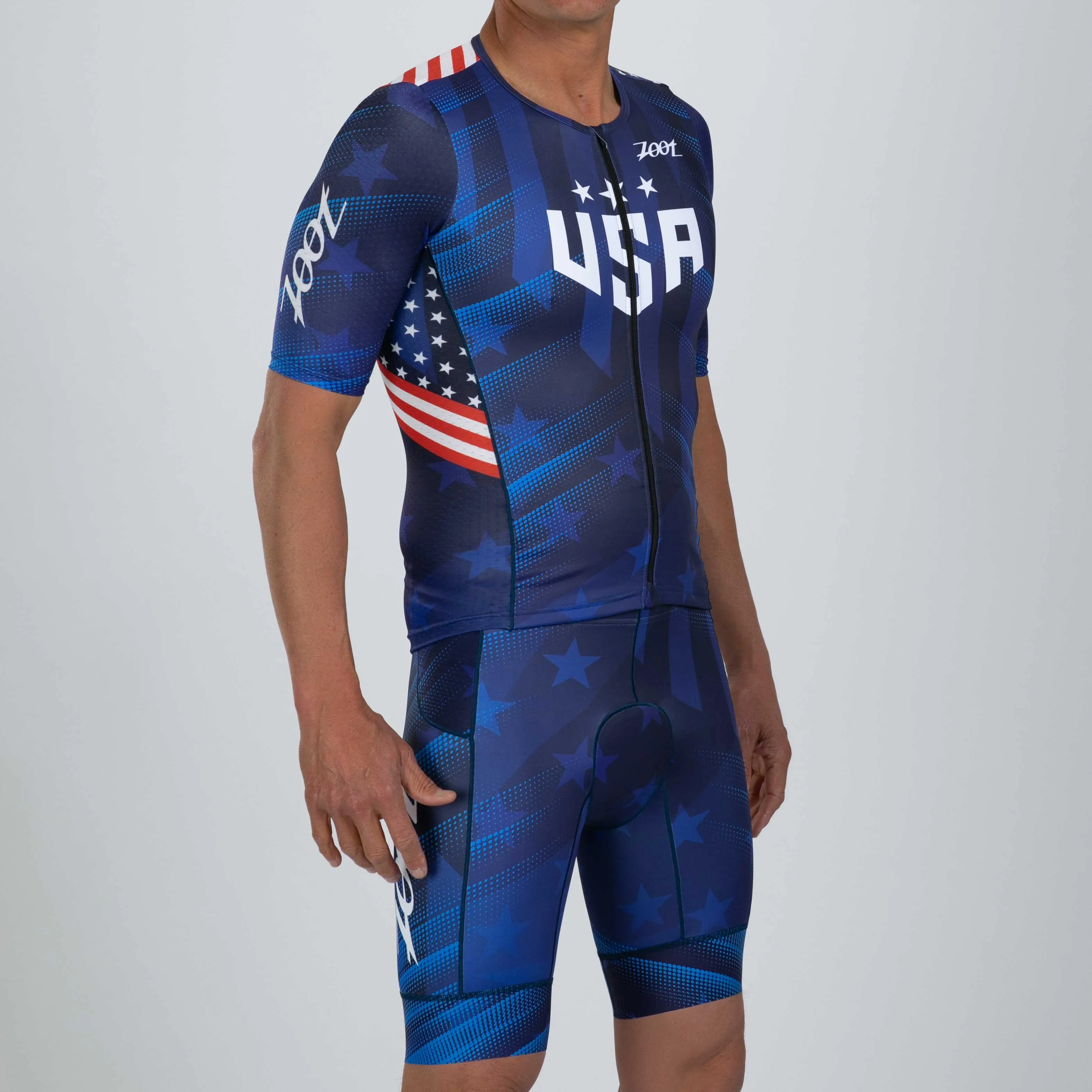 Men's Ltd Tri Aero Jersey  - RWB