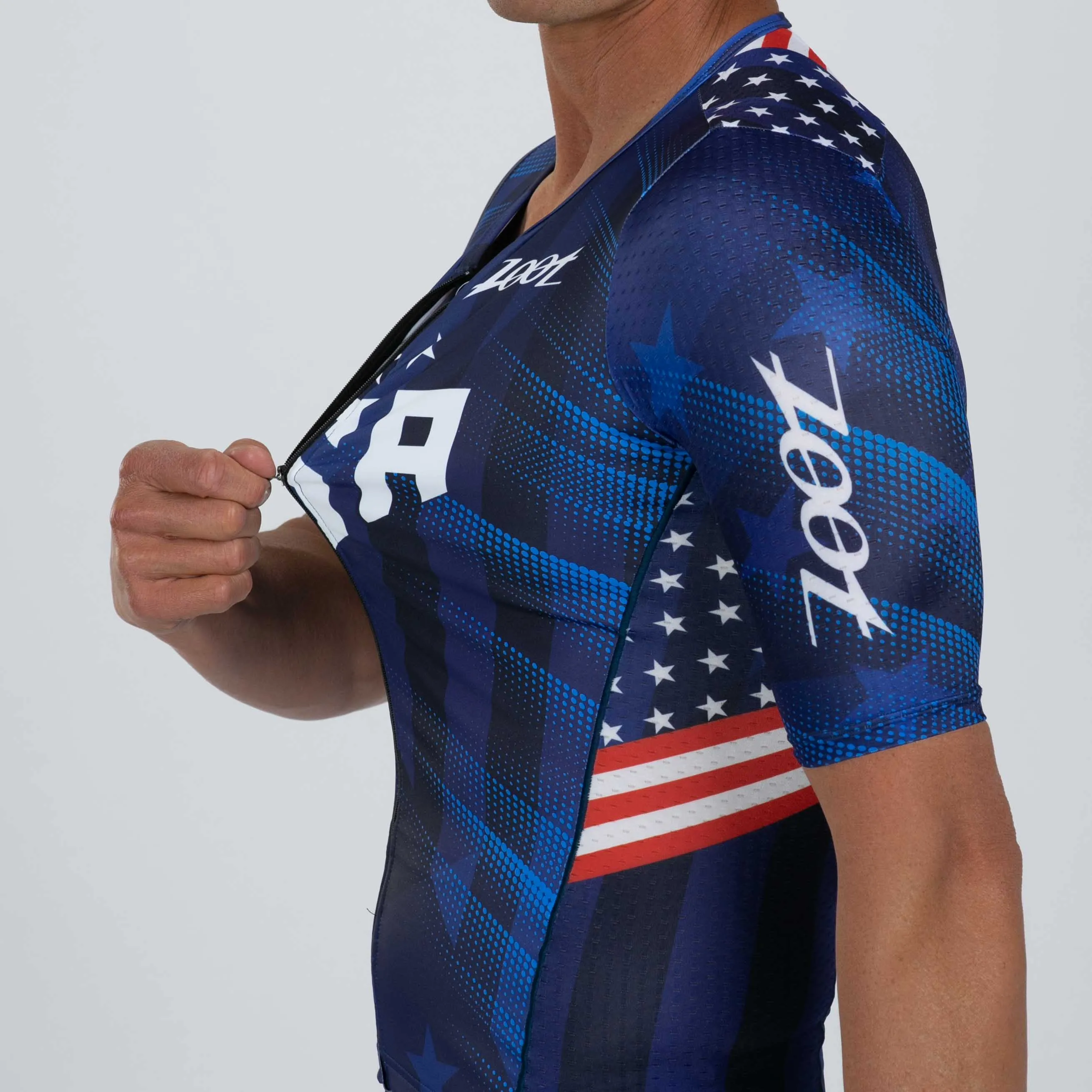 Men's Ltd Tri Aero Jersey  - RWB