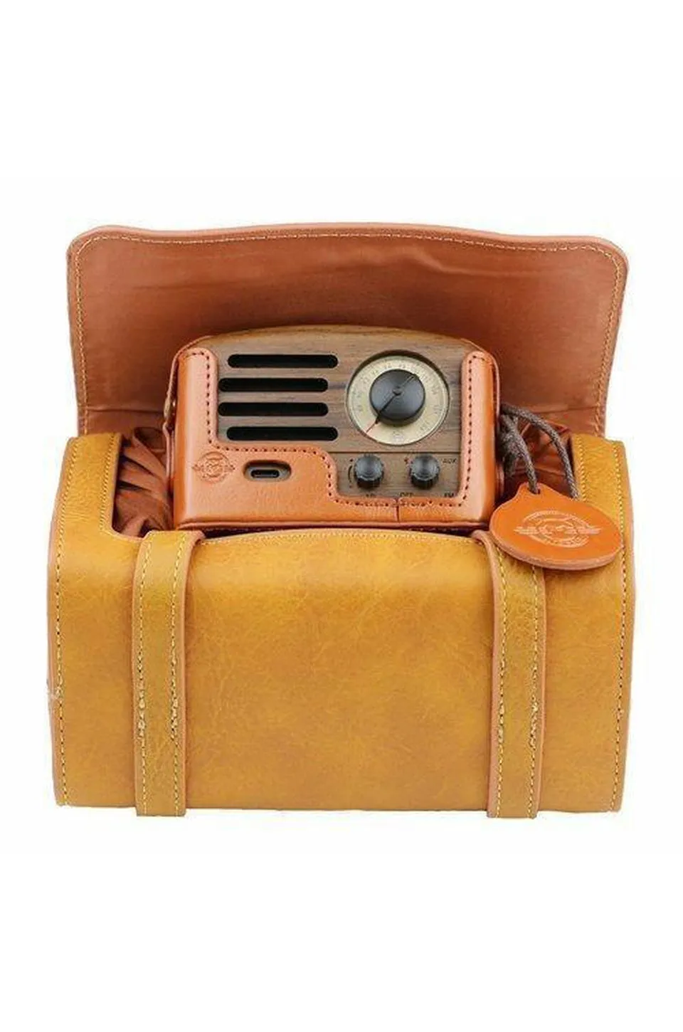 Muzen OTR Portable Speaker In Walnut Duffle
