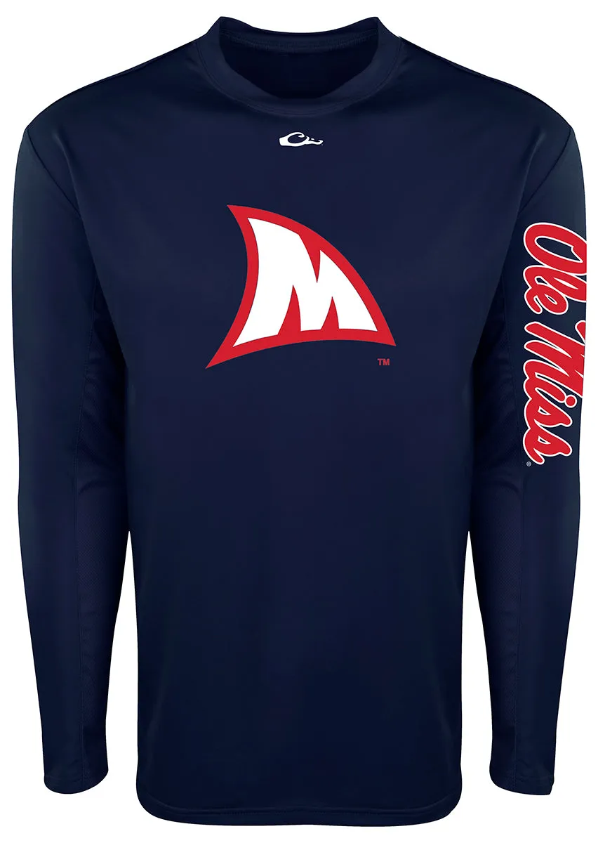 Ole Miss L/S Performance Shirt