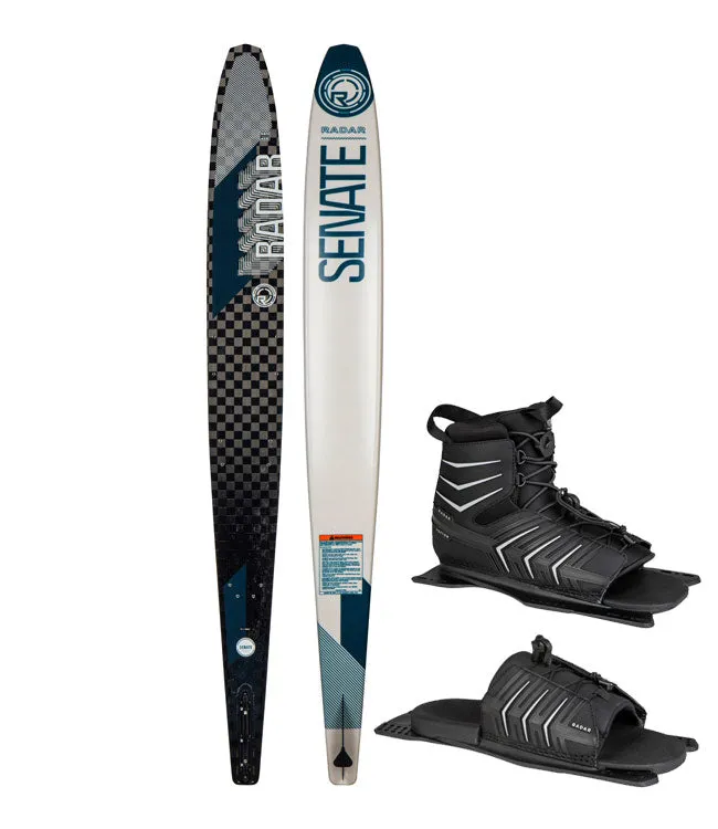 Radar Senate Pro Build Slalom Ski with Vector Boot & RTP (2024)