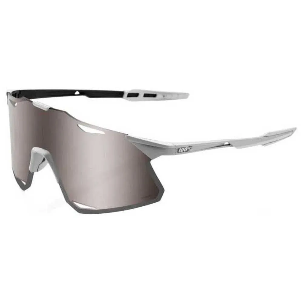 RIDE 100% Eyewear HYPERCRAFT - Matte Stone Grey HiPER Silver Mirror Lens