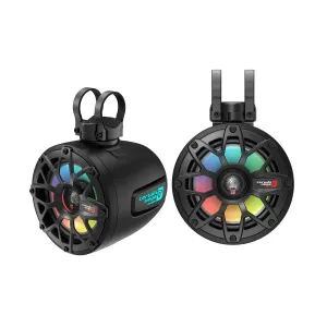 RPM Stroker 2-Way 6.5" Pod Speaker System (Pair) - Black - SH65F4B
