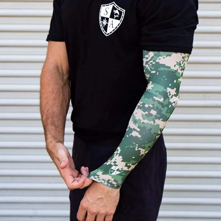 SA Single Arm Shield® | Digi Camo | Green