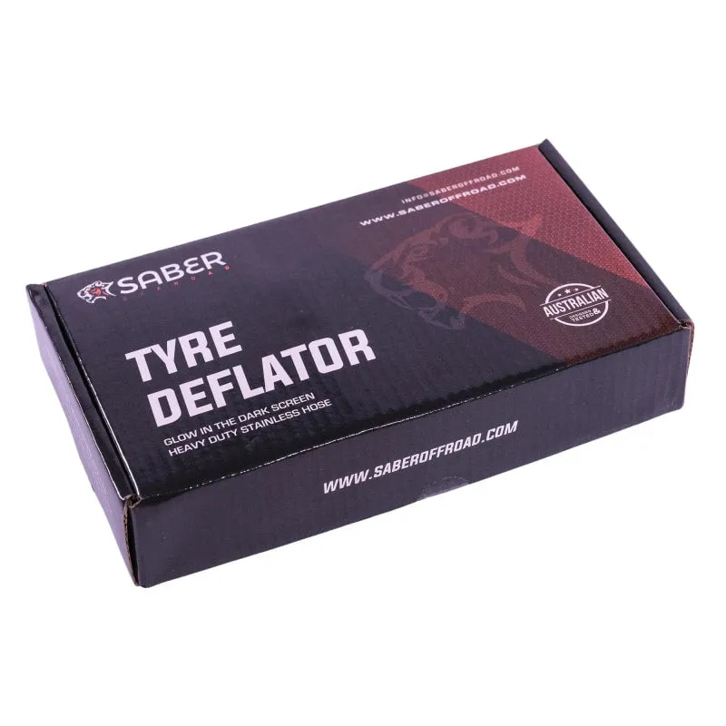 Saber Offroad Tyre Deflator and Pressure Gauge