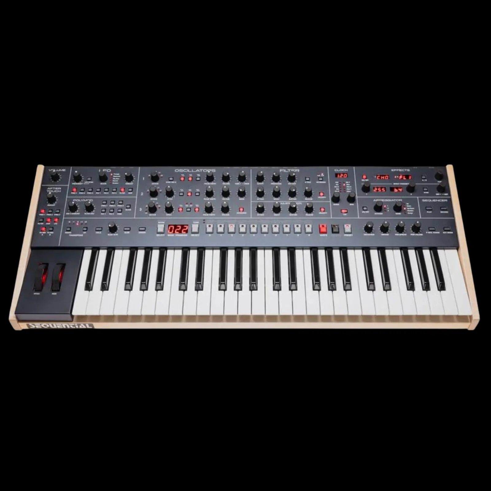 Sequential Trigon-6 6-voice 49-key Polyphonic Analog Synthesizer