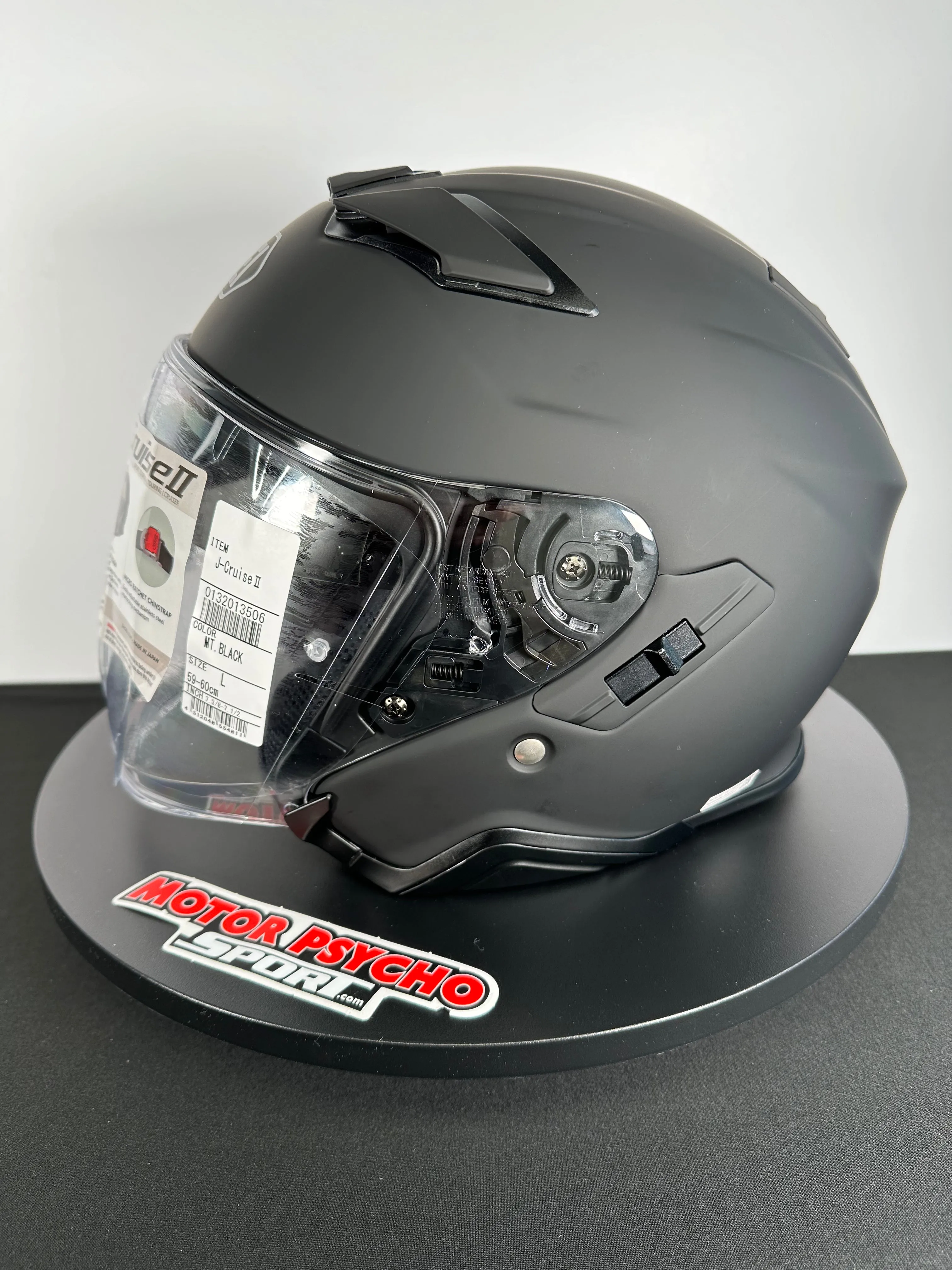 Shoei J-Cruise II Open-Face Helmet - Matte Black - Size Large - USED / OPEN BOX
