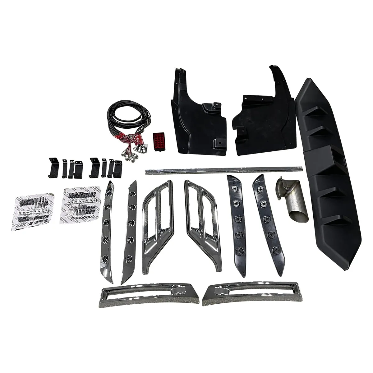 Toyota Land Cruiser Wald Body Kit 2 PCS - Model 2015-2021 - V8 Wald Style Bodykit