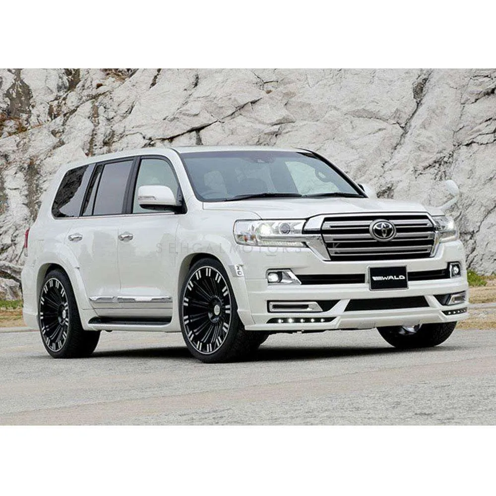 Toyota Land Cruiser Wald Body Kit 2 PCS - Model 2015-2021 - V8 Wald Style Bodykit