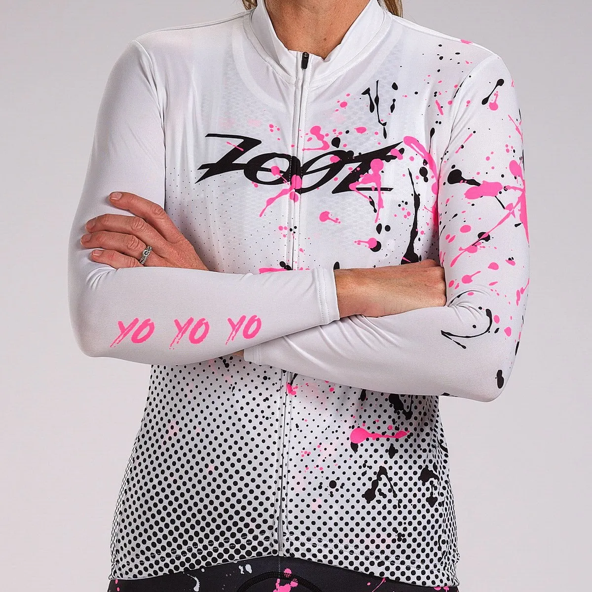 Women's Ltd Cycle Sun Stop Ls Jersey - Yoyoyo