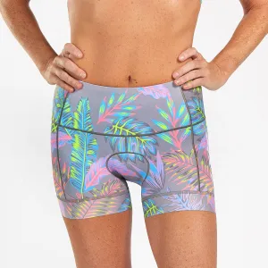 Women's Ltd Tri 4" Short - Live Aloha