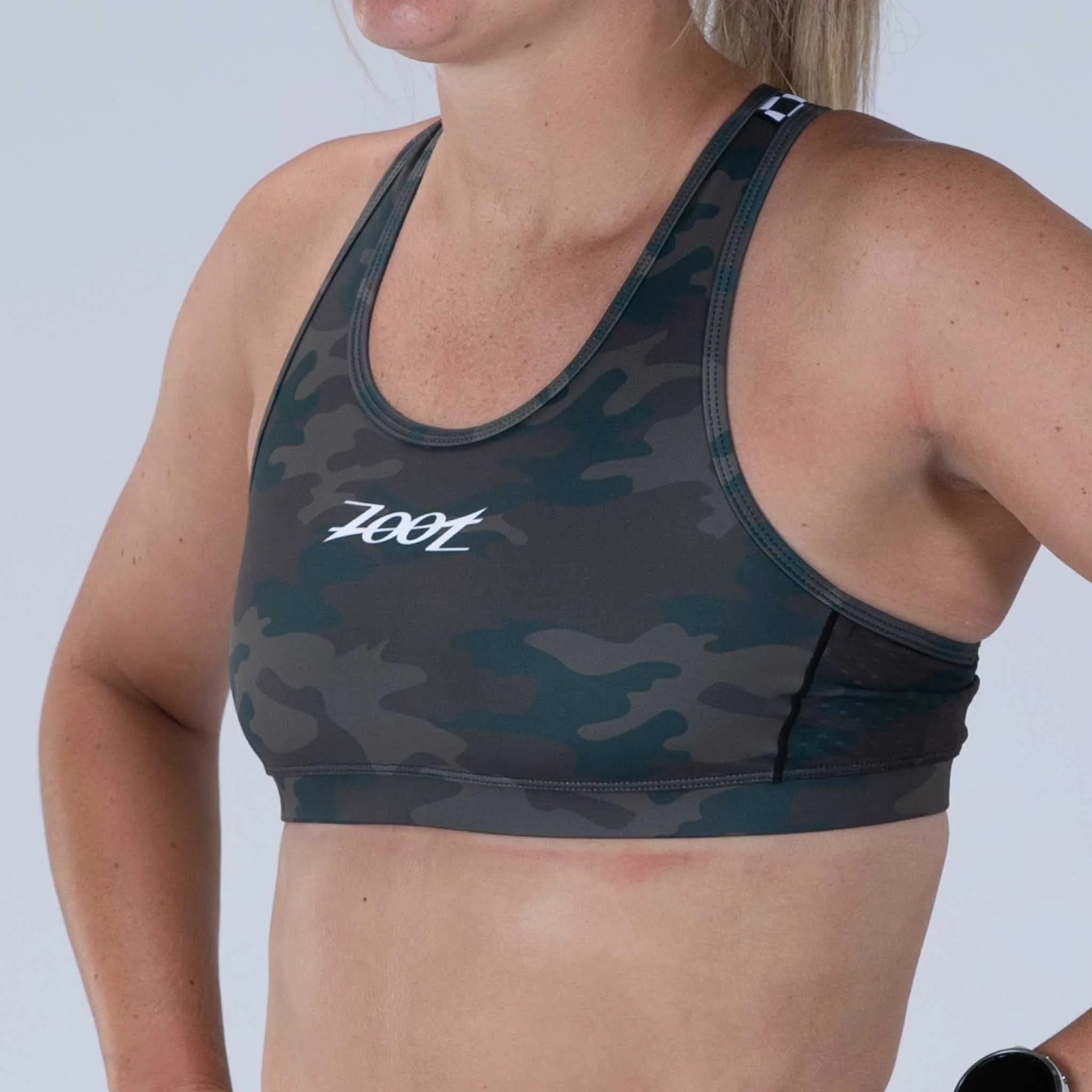 Women's Ltd Tri Bra - Cali Camo