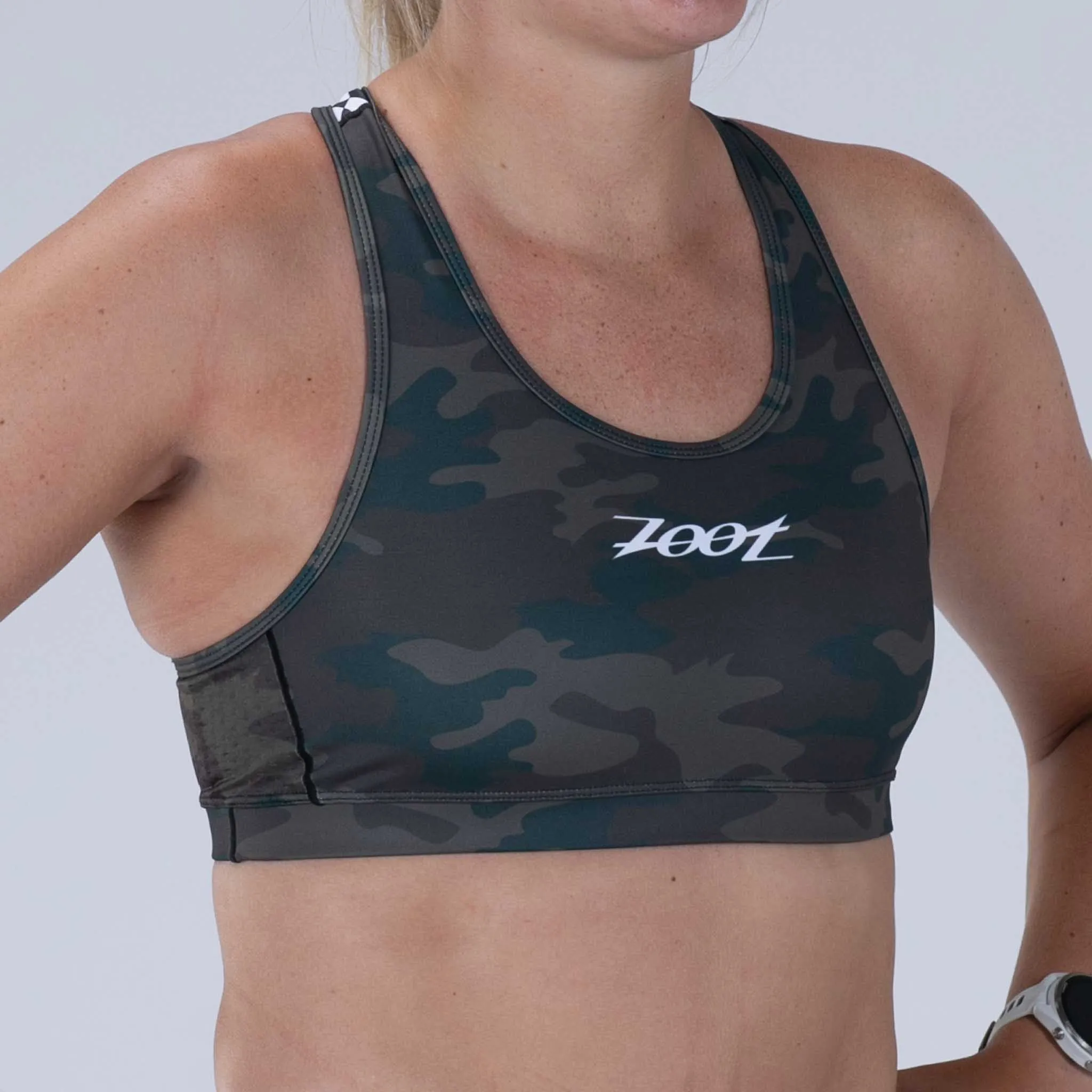 Women's Ltd Tri Bra - Cali Camo