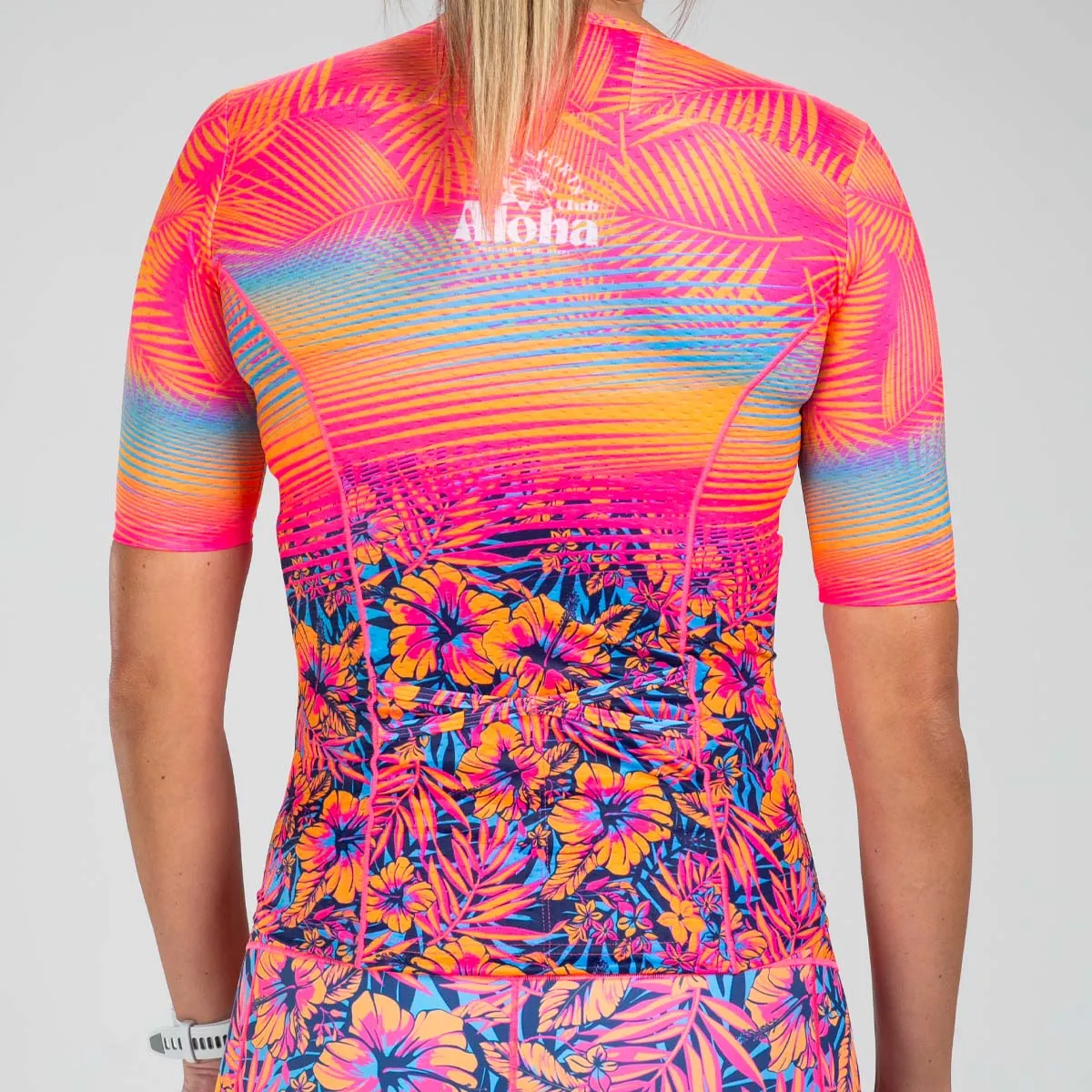 Womens LTD Triathlon Aero Jersey - Club Aloha