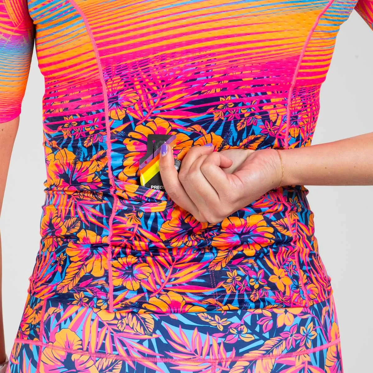 Womens LTD Triathlon Aero Jersey - Club Aloha