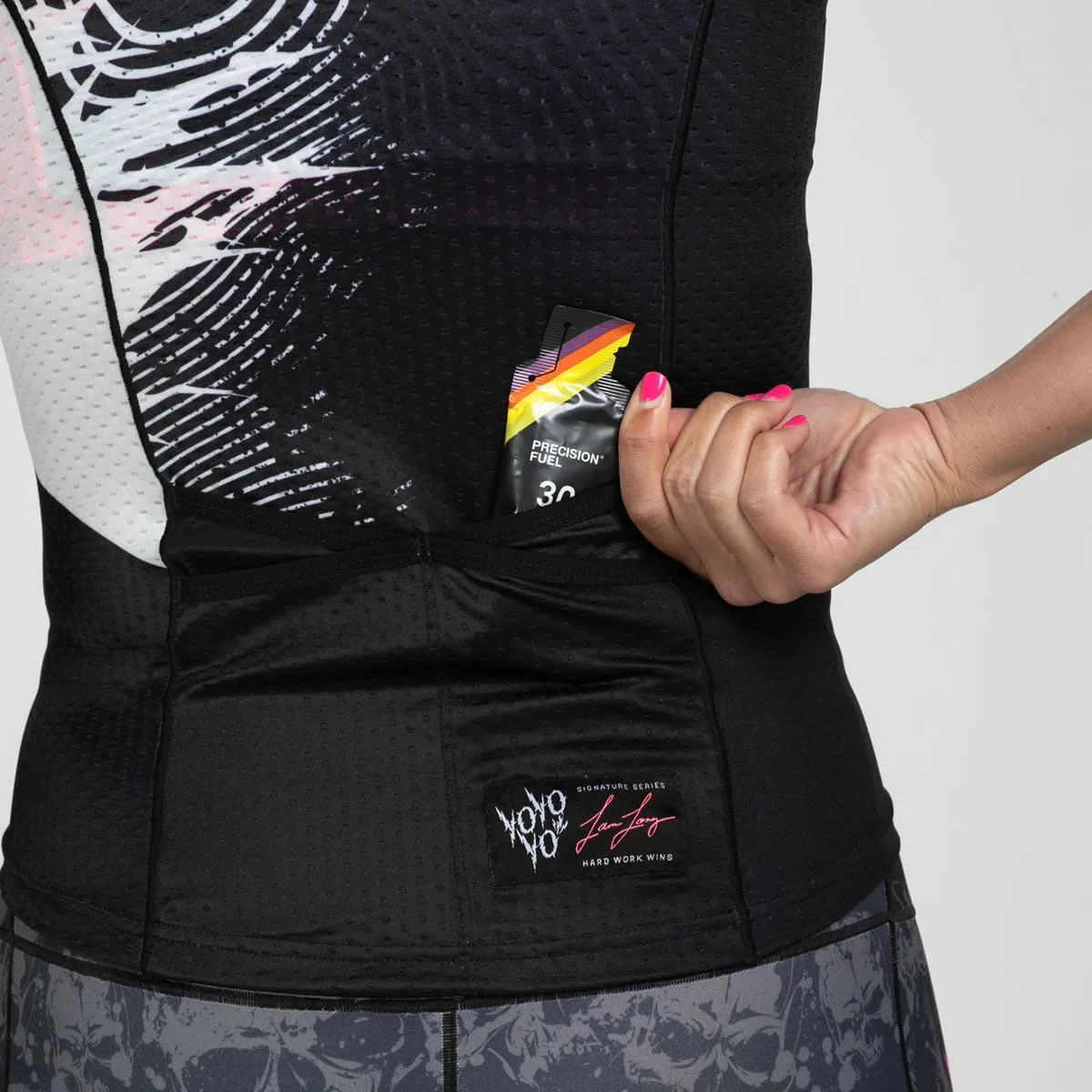 Womens LTD Triathlon Aero Jersey - Darkside