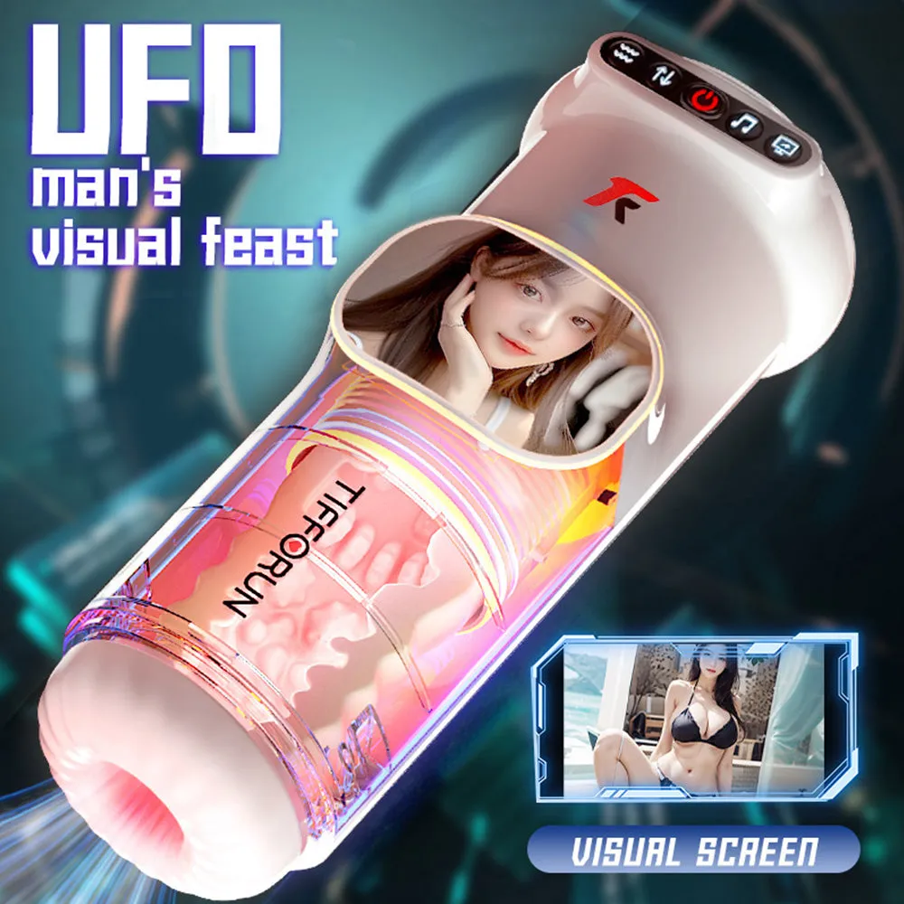 Yeain Tifforun UFO Male Masturbator with Visual Screen
