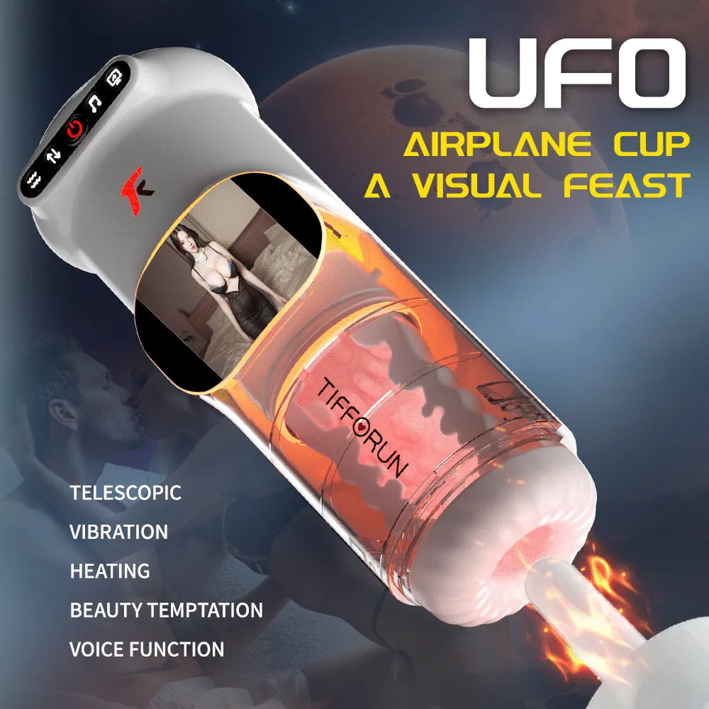 Yeain Tifforun UFO Male Masturbator with Visual Screen